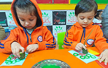 Art & Craft Activity at Top Preschool in Indirapuram